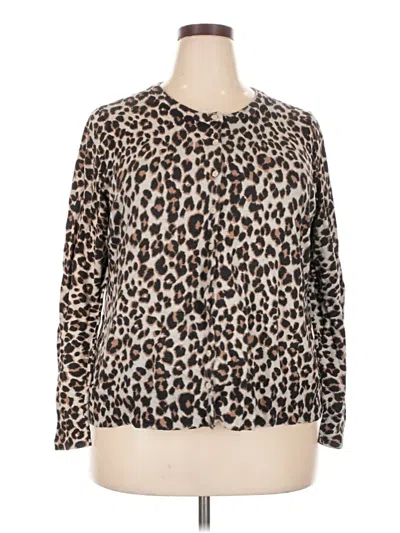 Pre-owned Old Navy Cardigan Sweater In Brown