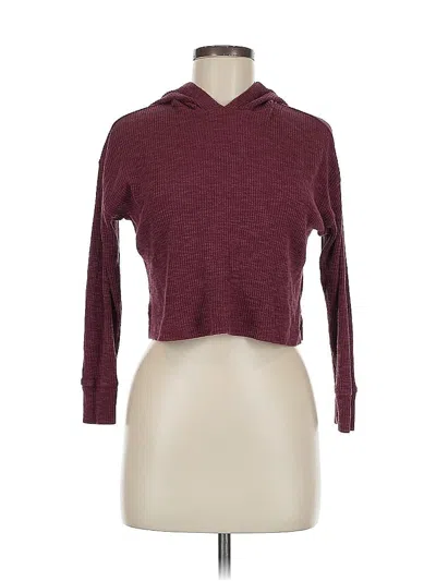 Pre-owned Old Navy Cardigan Sweater In Burgundy