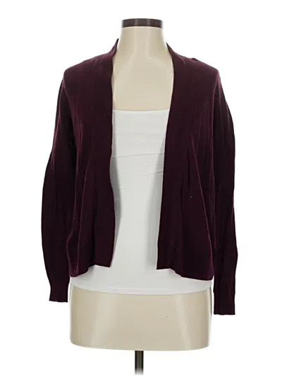 Pre-owned Old Navy Cardigan Sweater In Burgundy