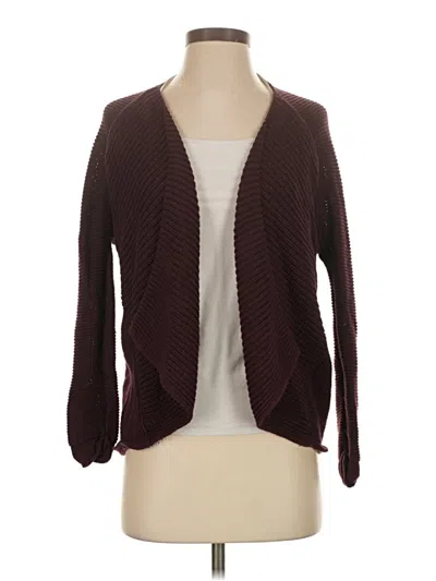 Pre-owned Old Navy Cardigan Sweater In Burgundy