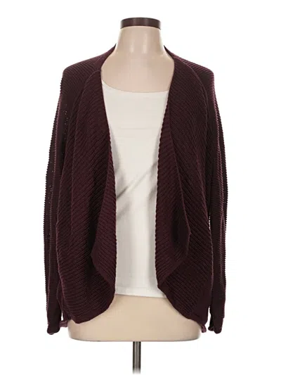 Pre-owned Old Navy Cardigan Sweater In Burgundy