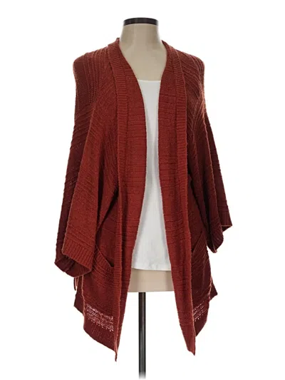 Pre-owned Old Navy Cardigan Sweater In Burgundy