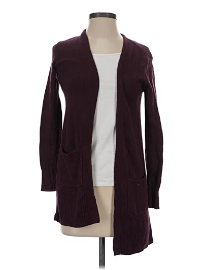 Pre-owned Old Navy Cardigan Sweater In Burgundy