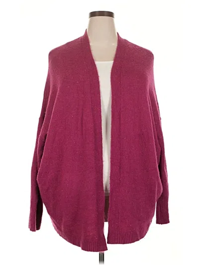 Pre-owned Old Navy Cardigan Sweater In Burgundy