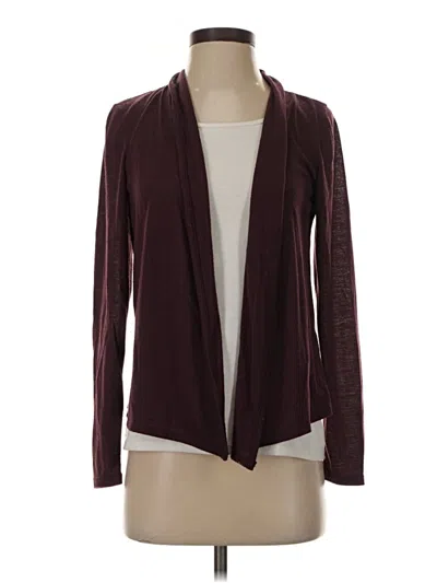 Pre-owned Old Navy Cardigan Sweater In Burgundy