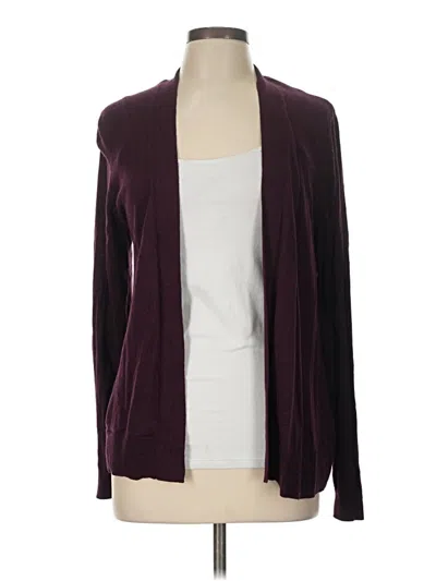 Pre-owned Old Navy Cardigan Sweater In Burgundy