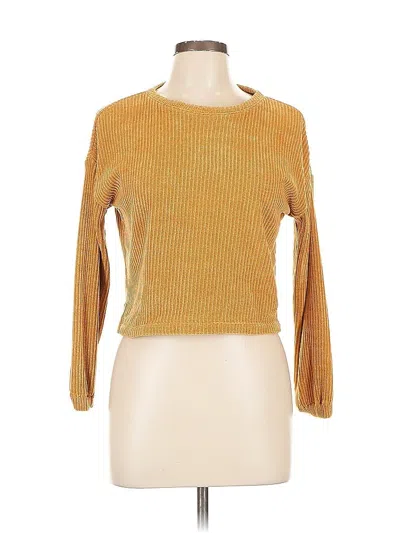 Pre-owned Old Navy Cardigan Sweater In Gold