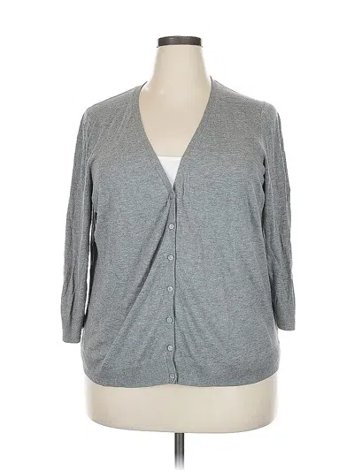Pre-owned Old Navy Cardigan Sweater In Gray