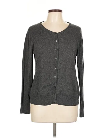 Pre-owned Old Navy Cardigan Sweater In Gray