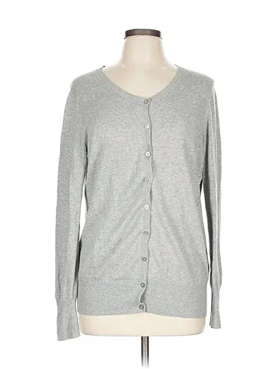 Pre-owned Old Navy Cardigan Sweater In Gray