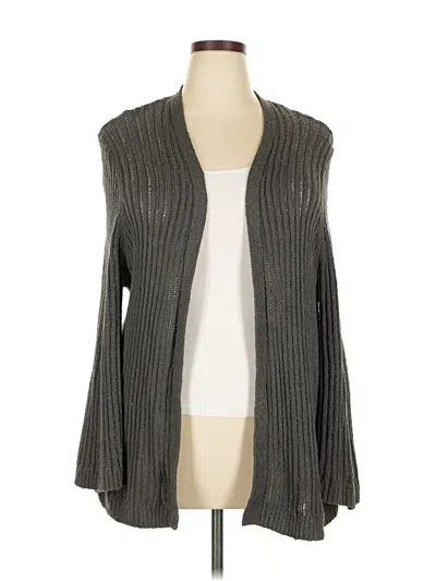Pre-owned Old Navy Cardigan Sweater In Gray