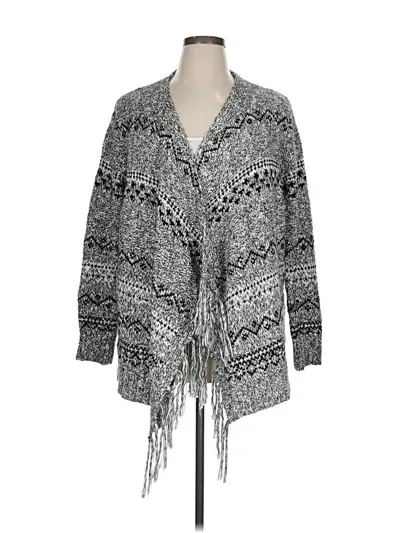 Pre-owned Old Navy Cardigan Sweater In Gray