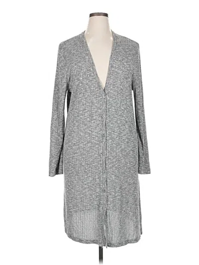 Pre-owned Old Navy Cardigan Sweater In Gray
