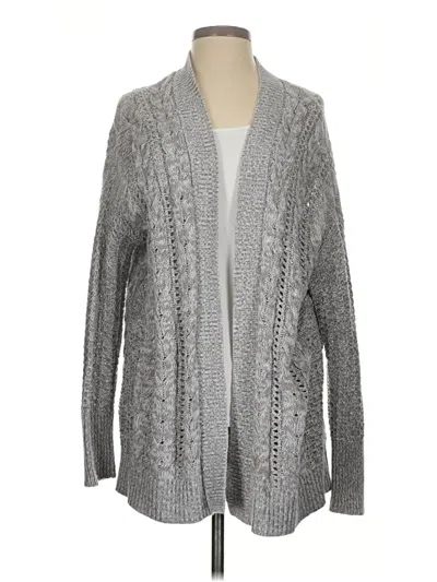 Pre-owned Old Navy Cardigan Sweater In Gray