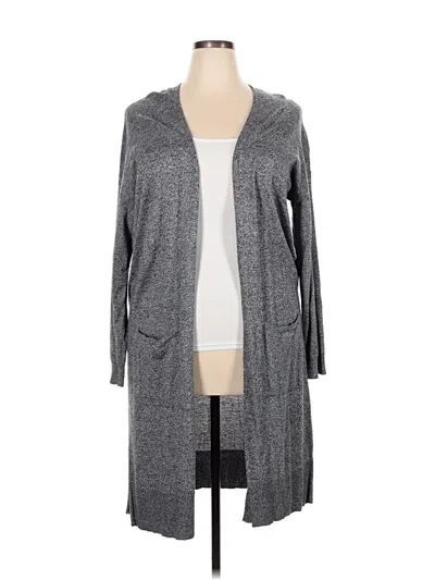 Pre-owned Old Navy Cardigan Sweater In Gray