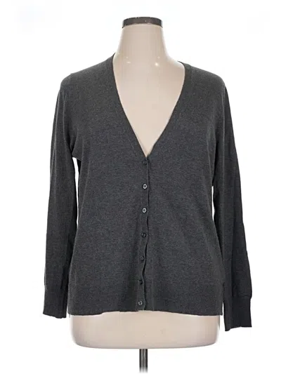 Pre-owned Old Navy Cardigan Sweater In Gray