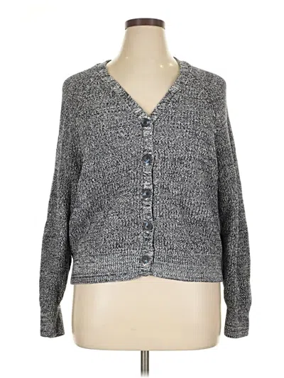 Pre-owned Old Navy Cardigan Sweater In Gray