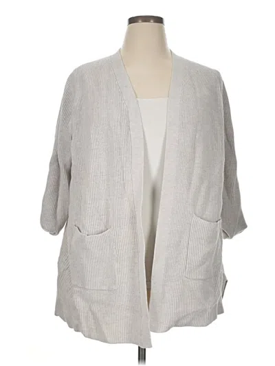 Pre-owned Old Navy Cardigan Sweater In Gray