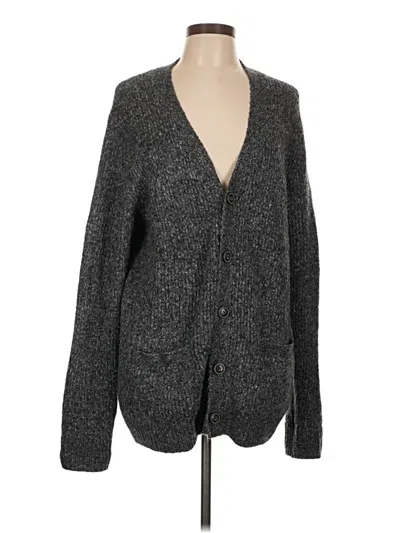 Pre-owned Old Navy Cardigan Sweater In Gray