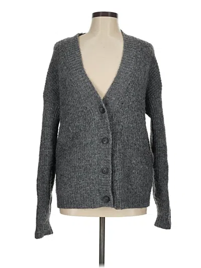 Pre-owned Old Navy Cardigan Sweater In Gray