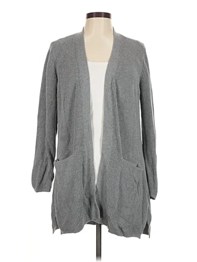 Pre-owned Old Navy Cardigan Sweater In Gray