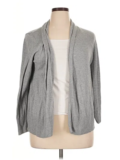 Pre-owned Old Navy Cardigan Sweater In Gray