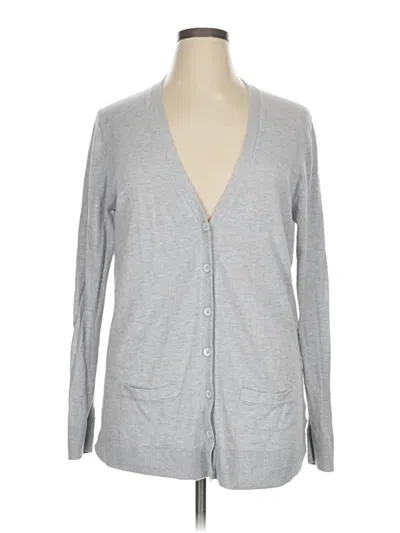 Pre-owned Old Navy Cardigan Sweater In Gray