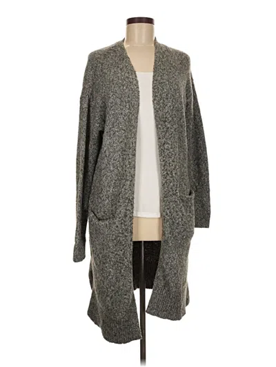 Pre-owned Old Navy Cardigan Sweater In Gray
