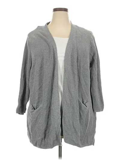 Pre-owned Old Navy Cardigan Sweater In Gray
