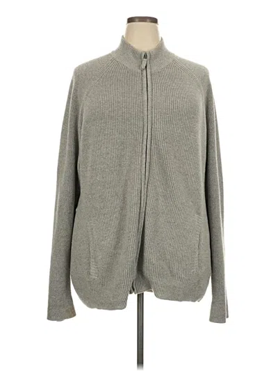 Pre-owned Old Navy Cardigan Sweater In Gray