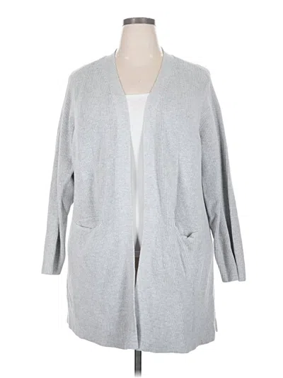 Pre-owned Old Navy Cardigan Sweater In Gray