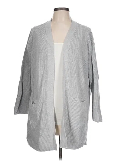 Pre-owned Old Navy Cardigan Sweater In Gray
