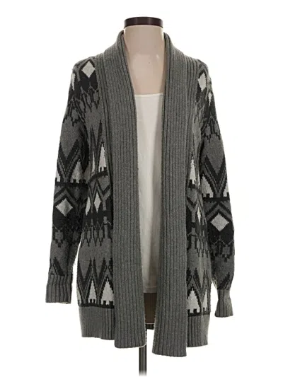 Pre-owned Old Navy Cardigan Sweater In Gray