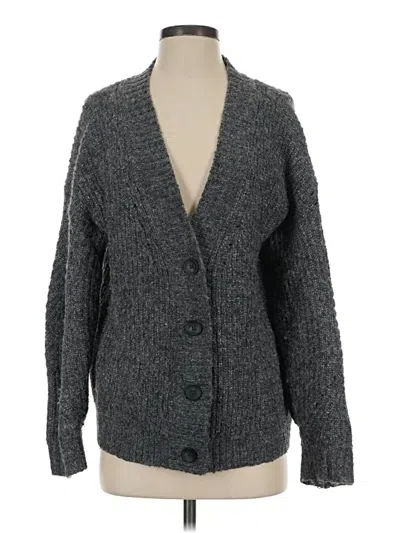 Pre-owned Old Navy Cardigan Sweater In Gray