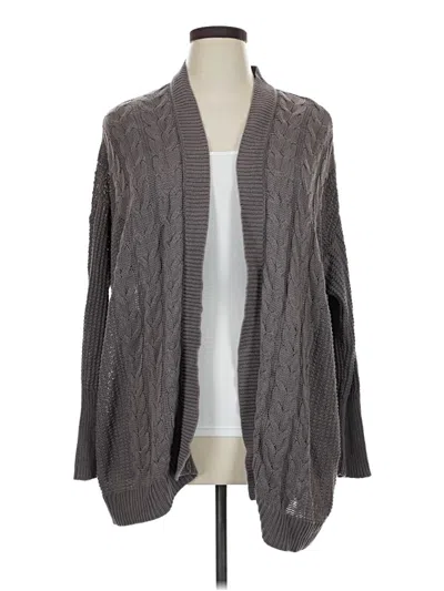 Pre-owned Old Navy Cardigan Sweater In Gray