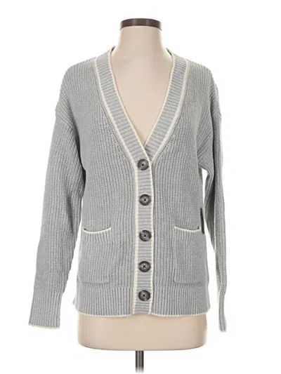Pre-owned Old Navy Cardigan Sweater In Gray