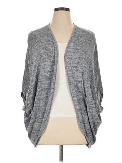 Pre-owned Old Navy Cardigan Sweater In Gray