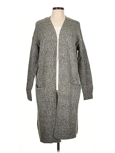 Pre-owned Old Navy Cardigan Sweater In Gray