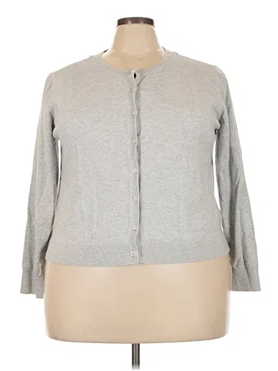 Pre-owned Old Navy Cardigan Sweater In Gray