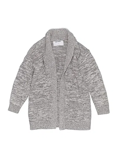 Pre-owned Old Navy Kids' Cardigan Sweater In Gray