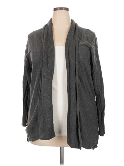 Pre-owned Old Navy Cardigan Sweater In Gray