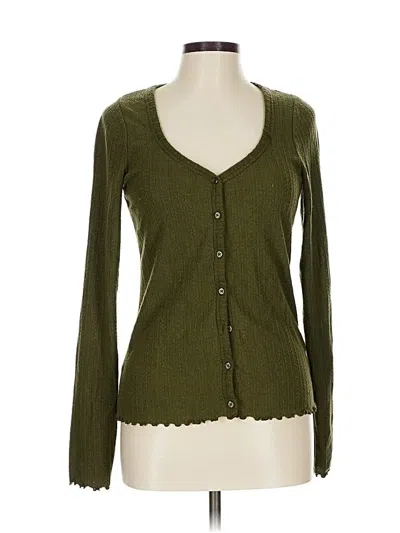 Pre-owned Old Navy Cardigan Sweater In Green