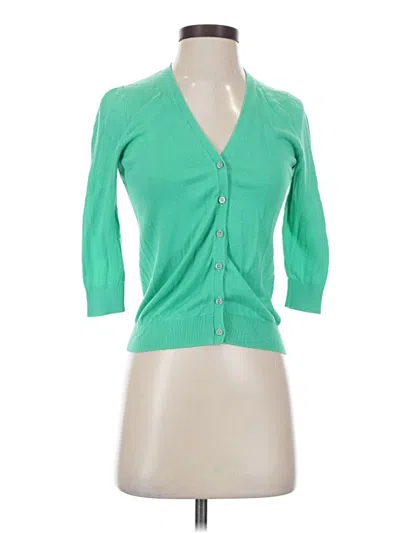 Pre-owned Old Navy Cardigan Sweater In Green