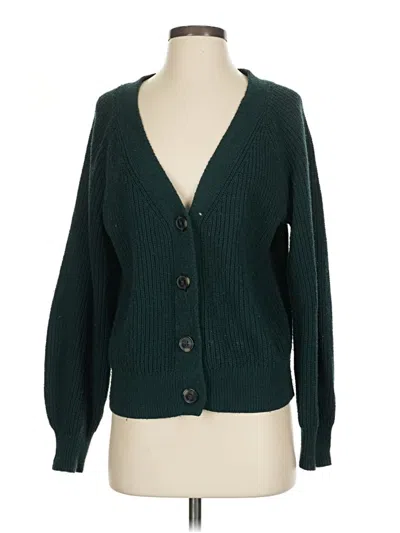 Pre-owned Old Navy Cardigan Sweater In Green