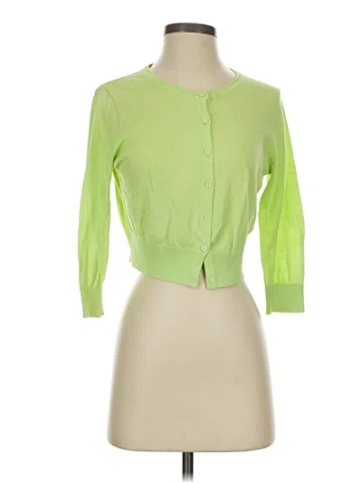 Pre-owned Old Navy Cardigan Sweater In Green