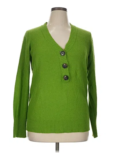 Pre-owned Old Navy Cardigan Sweater In Green