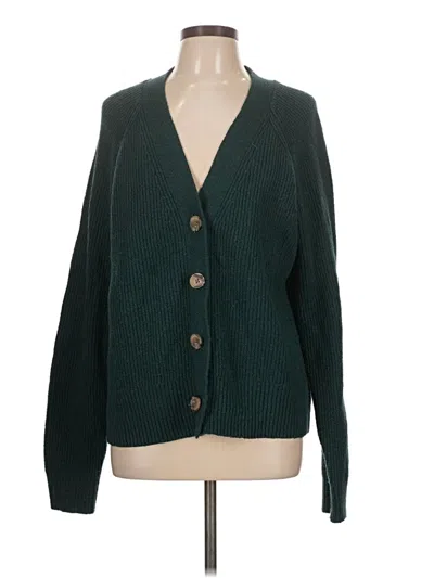 Pre-owned Old Navy Cardigan Sweater In Green