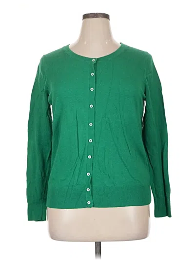 Pre-owned Old Navy Cardigan Sweater In Green