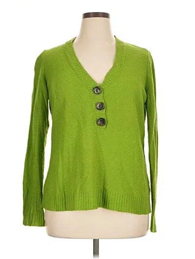 Pre-owned Old Navy Cardigan Sweater In Green