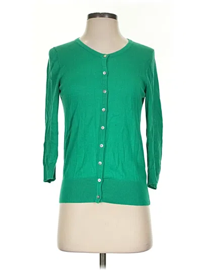 Pre-owned Old Navy Cardigan Sweater In Green